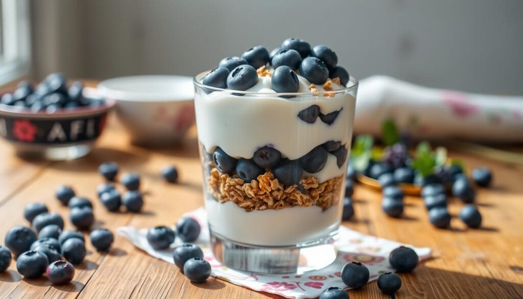 blueberry yogurt parfait