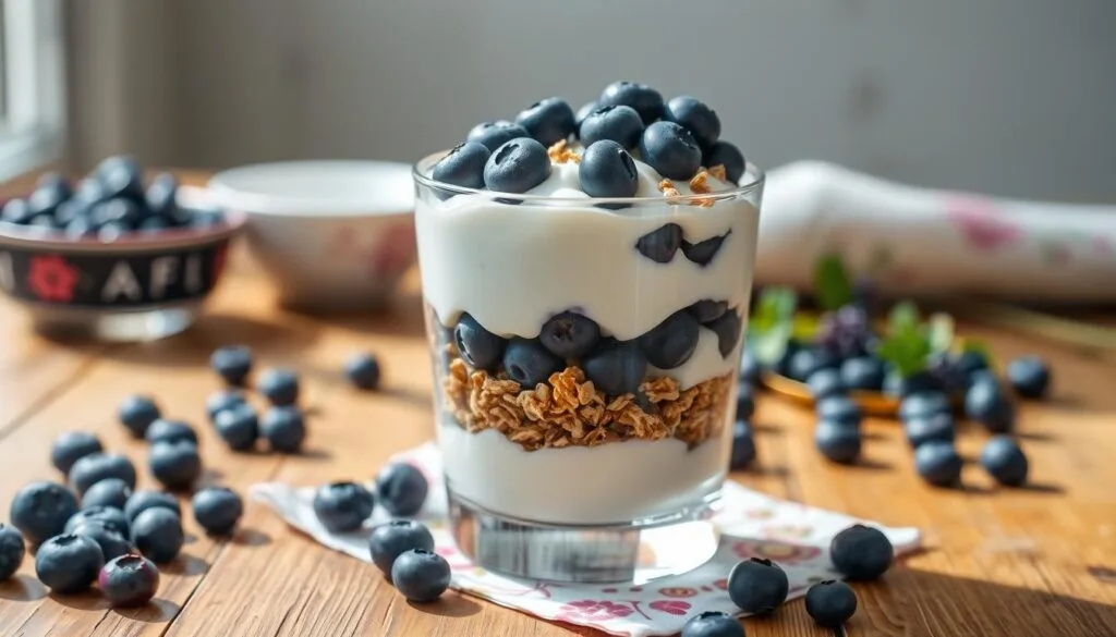 blueberry yogurt parfait blueberry yogurt parfait