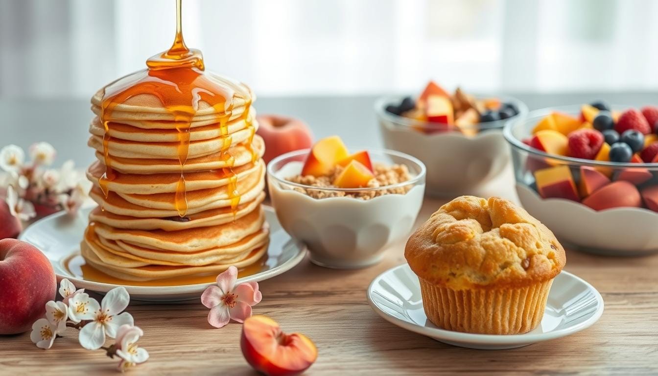 peach breakfast recipes