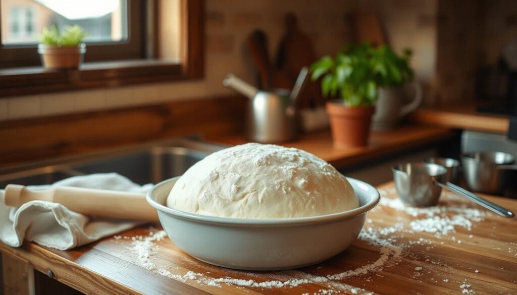 sourdough dinner roll proofing