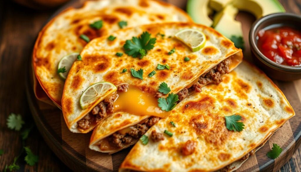 Beef Quesadillas