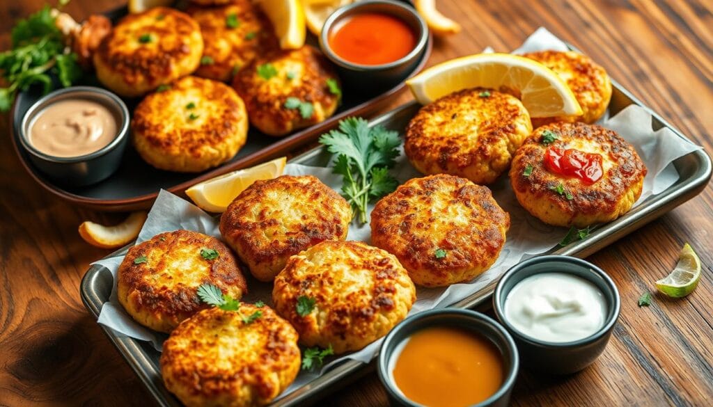 Crab cake variations