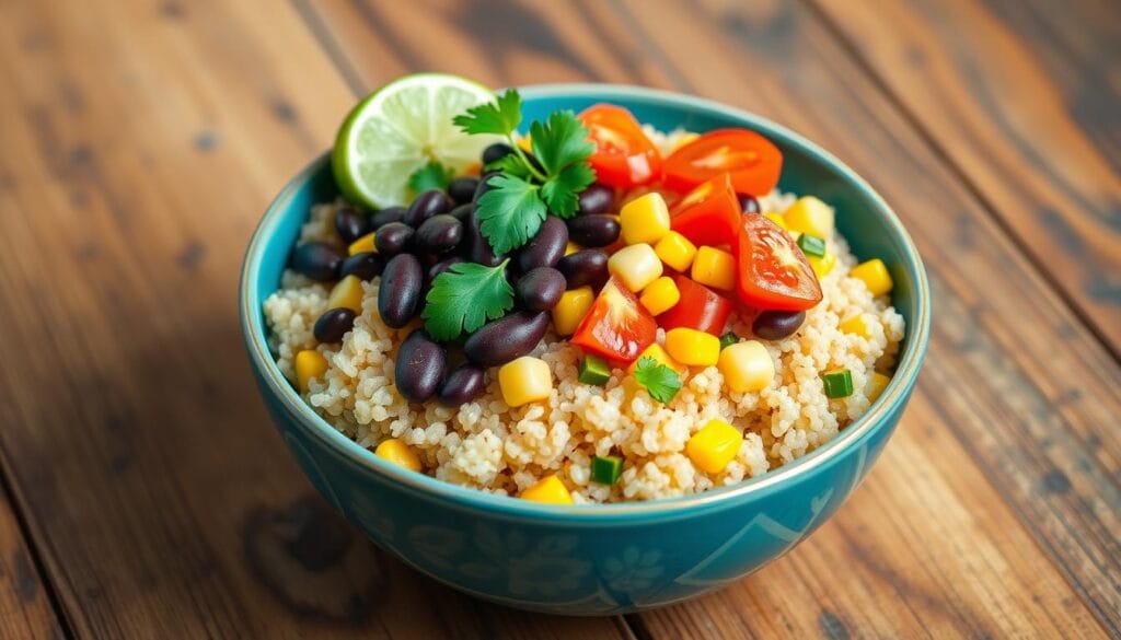 Quinoa and Black Bean Bowl