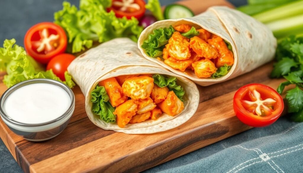 buffalo chicken wrap recipe