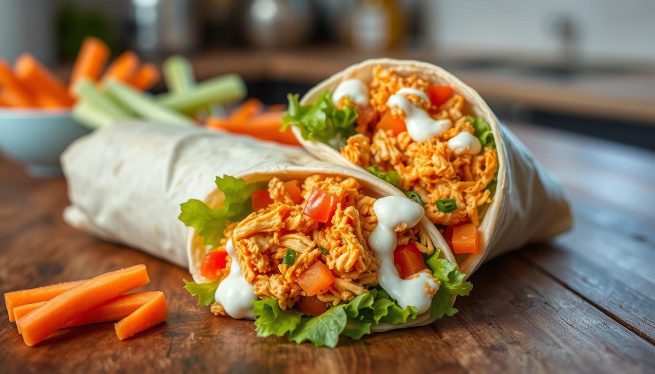 buffalo chicken wrap recipe