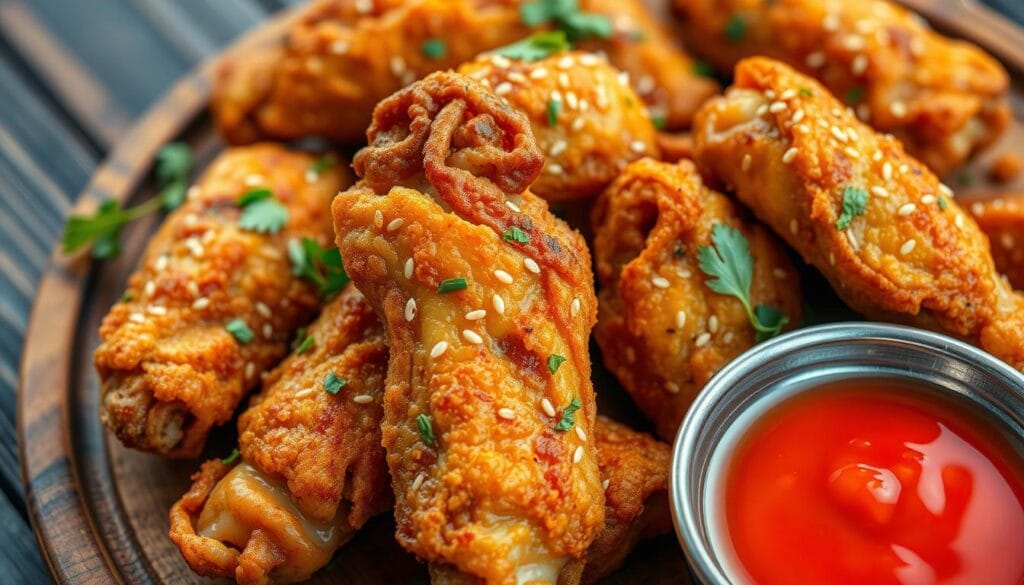 crispy chicken wings