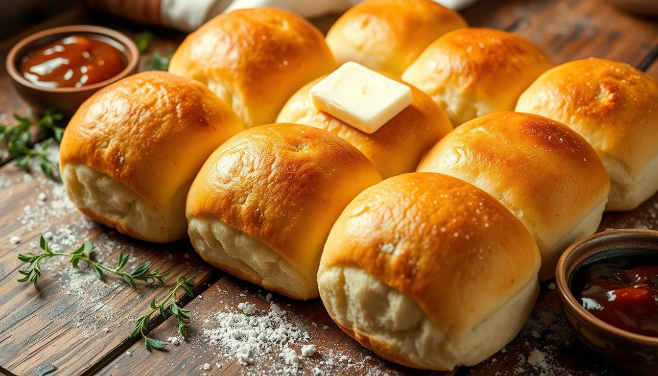 dinner roll recipe no yeast